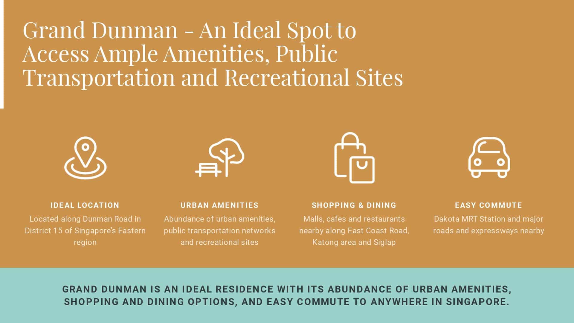 Grand Dunman - An Ideal Spot to Access Ample Amenities, Public Transportation and Recreational Sites