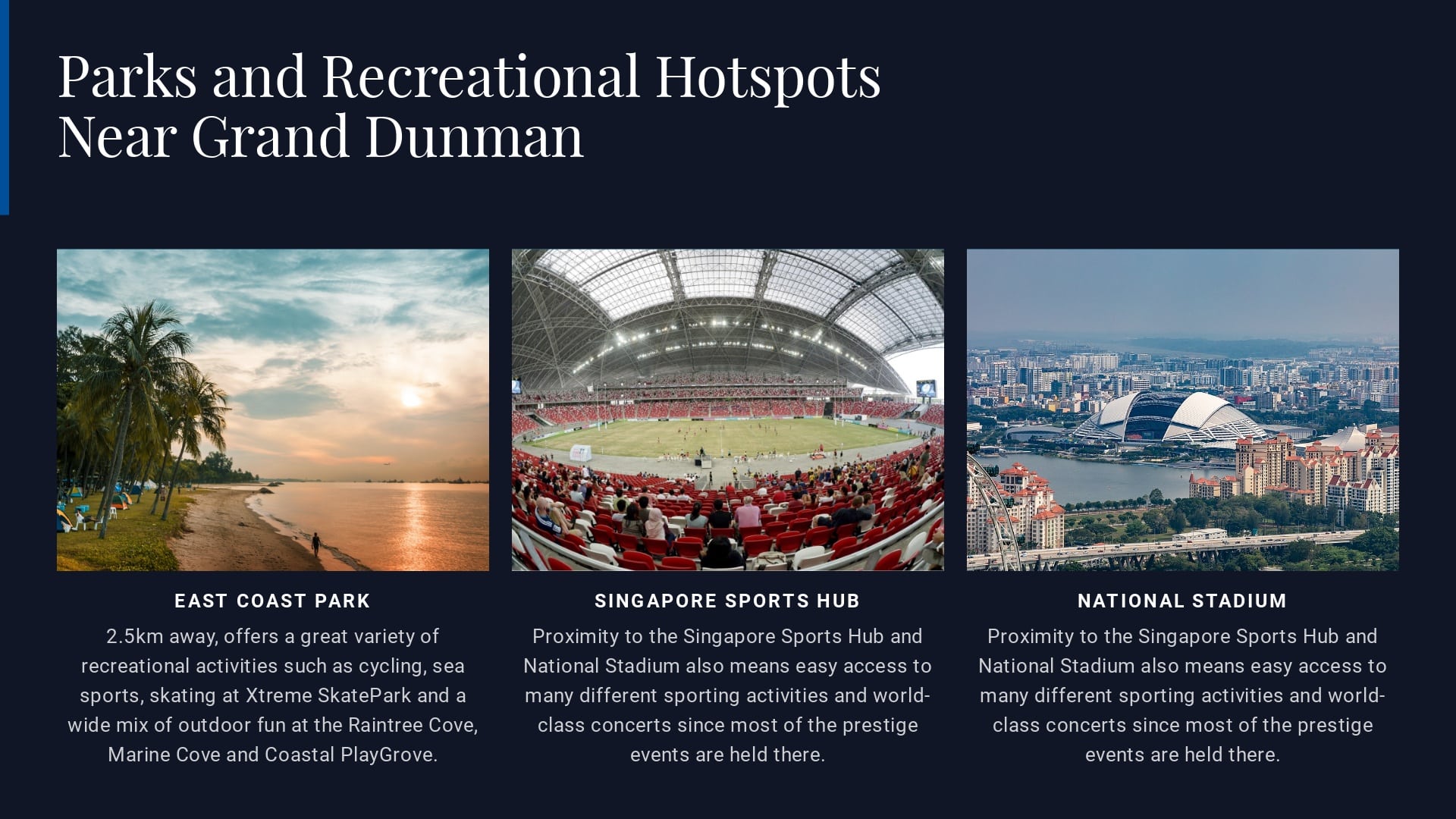 Parks and Recreational Hotspots Near Grand Dunman